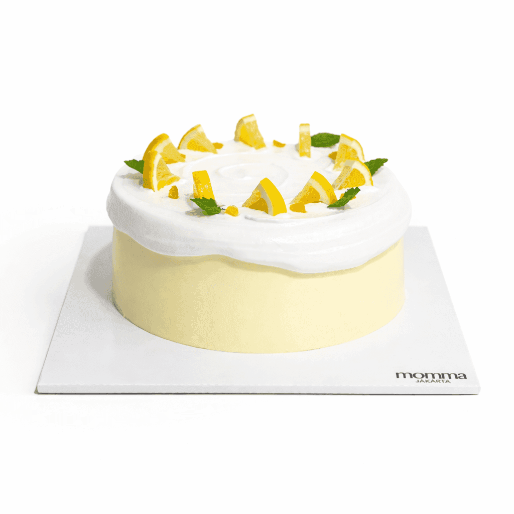 Lemon Curd Angel Cake